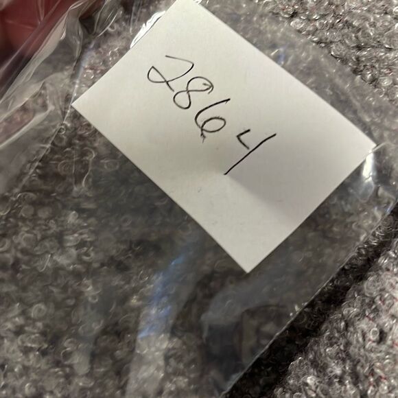 Vertical design size M boho festival fringe open cardigan. - Picture 5 of 6